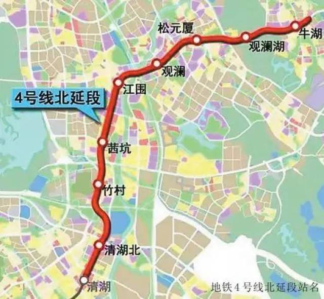 25号线连接大浪北至布吉 27号线也可能从南山到达龙华 深圳地铁4号线