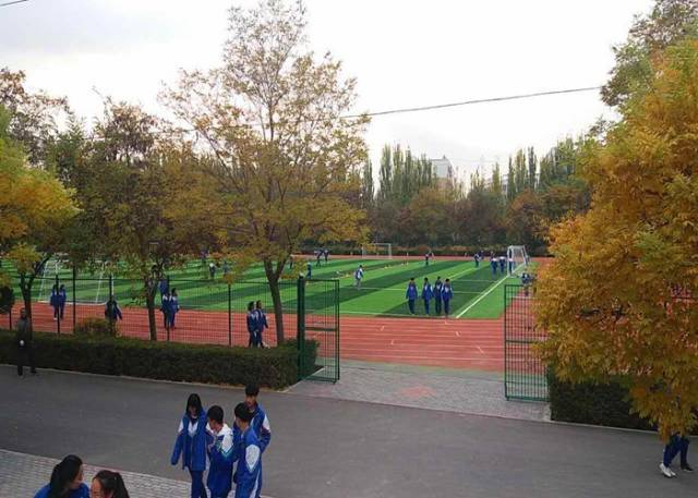 临泽县公共体育场田径跑道和足球场建成投入使用