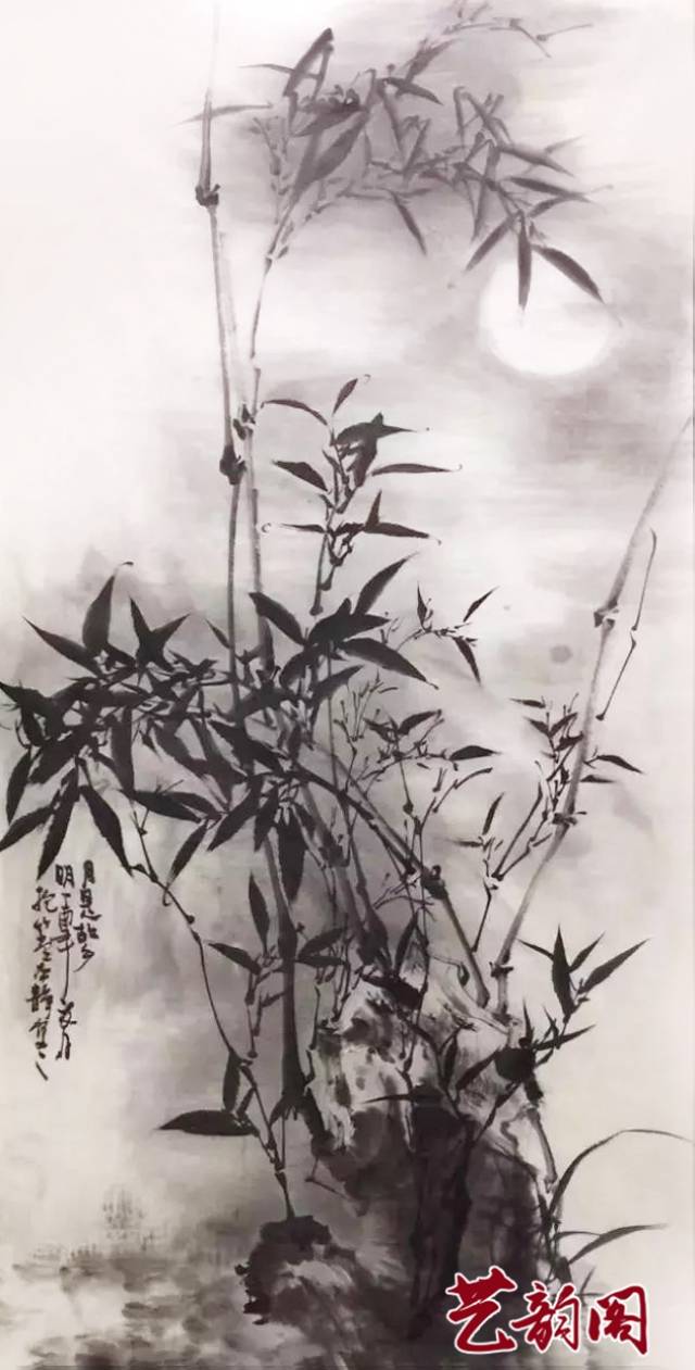 中国画画竹名家张本静艺术简介