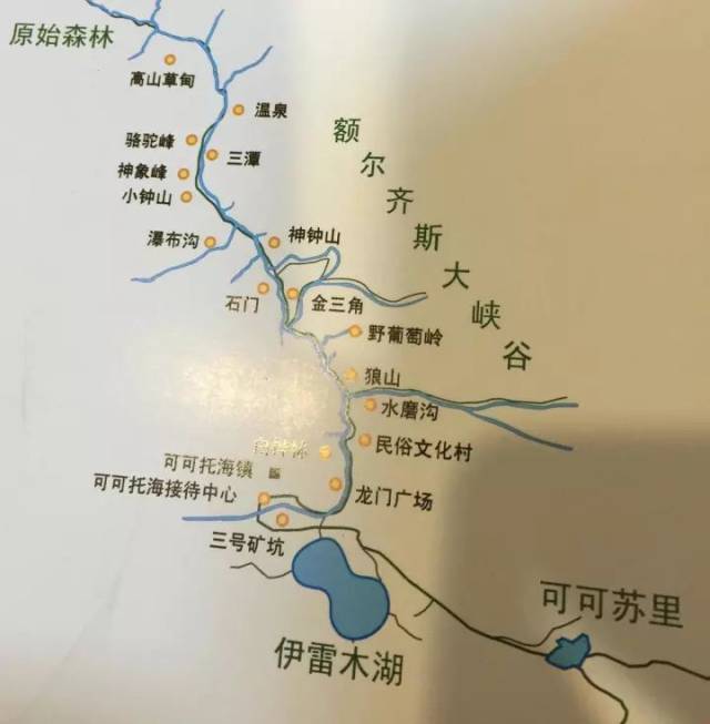 【游记】可可托海不是海:一道浓墨重彩画卷于天地间落下