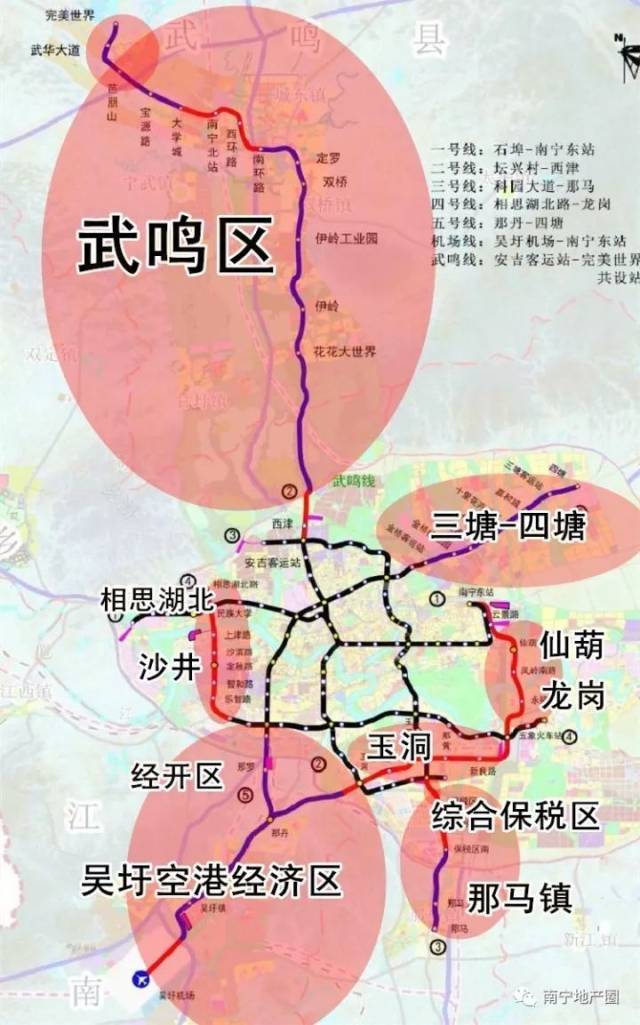 规划10条地铁线!(新增机场线,武鸣线!仙葫,龙岗,沙井,那马镇都有覆盖!