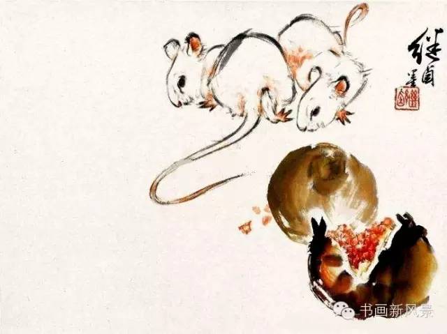 皇帝和八大也画老鼠!看看这些历代名家笔下的鼠趣图!