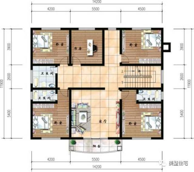 现在农村自建房别墅都流行哪种这2套2层的最时髦