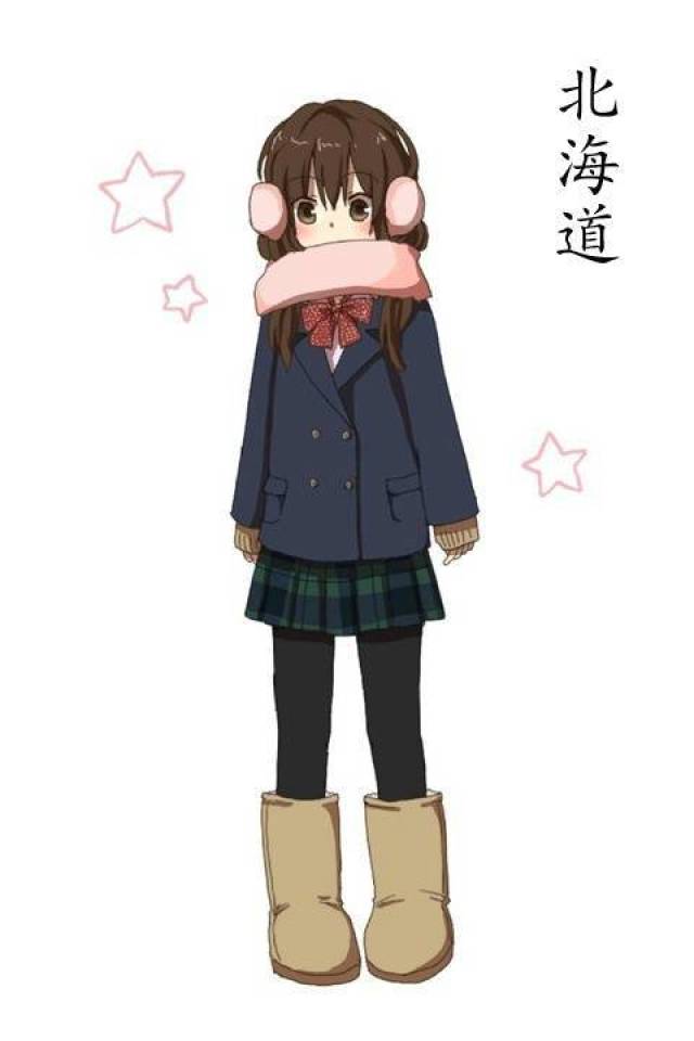 日本岛国各地女高中生的制服二次元化对比,你