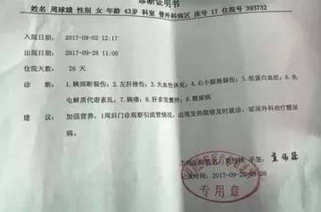 女子被车撞后200元私了,第二天腹部剧痛,之后......