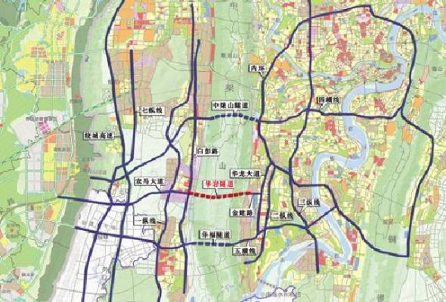 浅析一纵线对于白市驿发展的意义