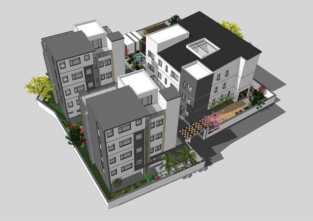 易盖房图纸:海南三亚农村别墅,建筑面积将近2