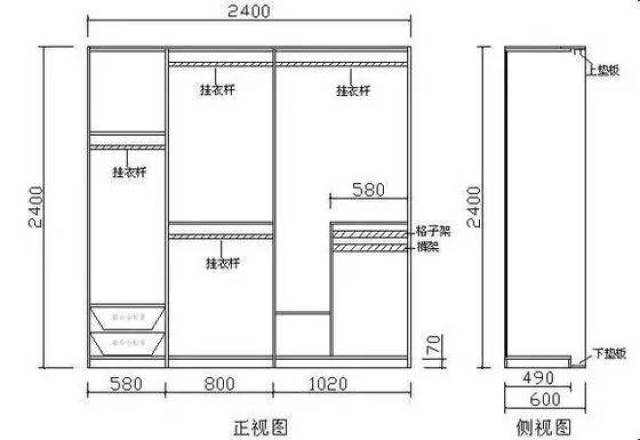 衣柜咋设计才最合理 1字型,l型,u型哪种才适合你家|跟