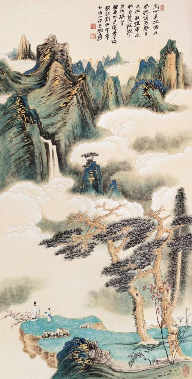 张大千|画说工笔山水(85幅清晰图)