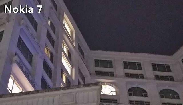 诺基亚7和诺基亚8在低光源下拍照效果的差距大吗？