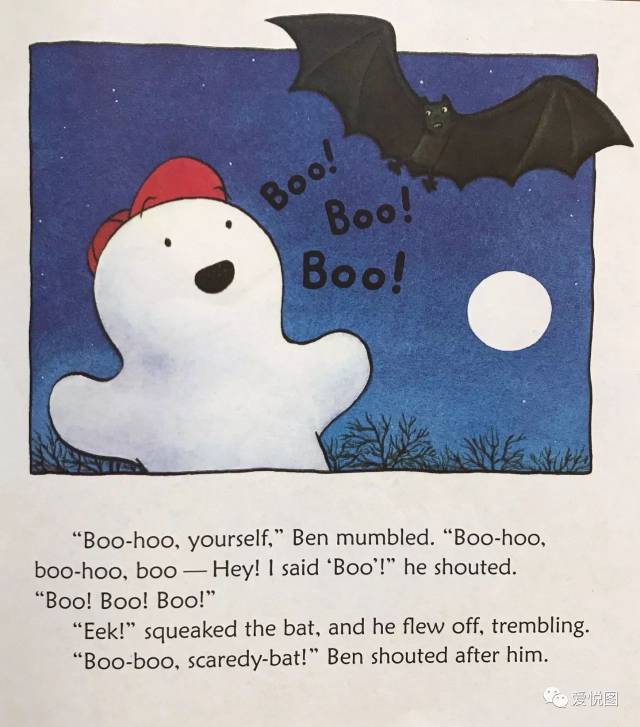 "boo-hoo, yourself,"  ben mumbled.