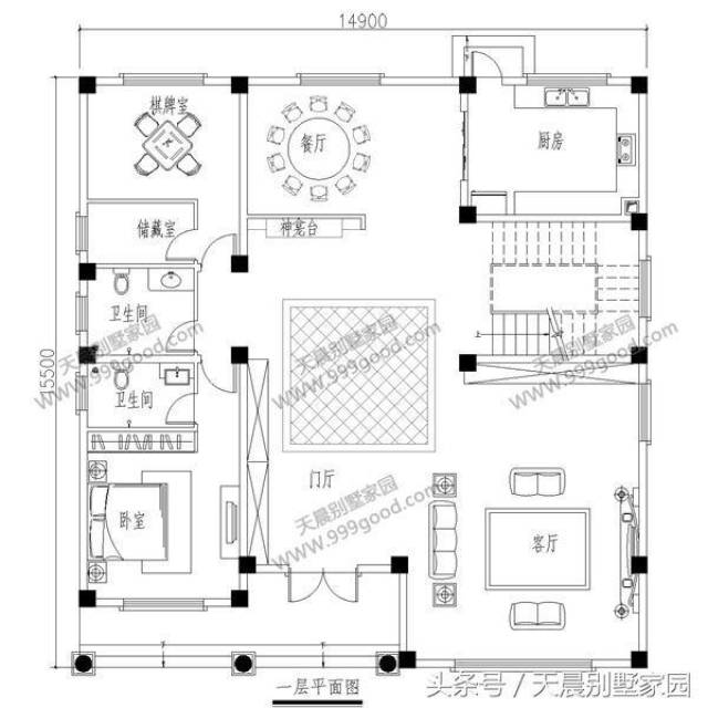 9x15.5米别墅,盖完后,周围的房子都黯然