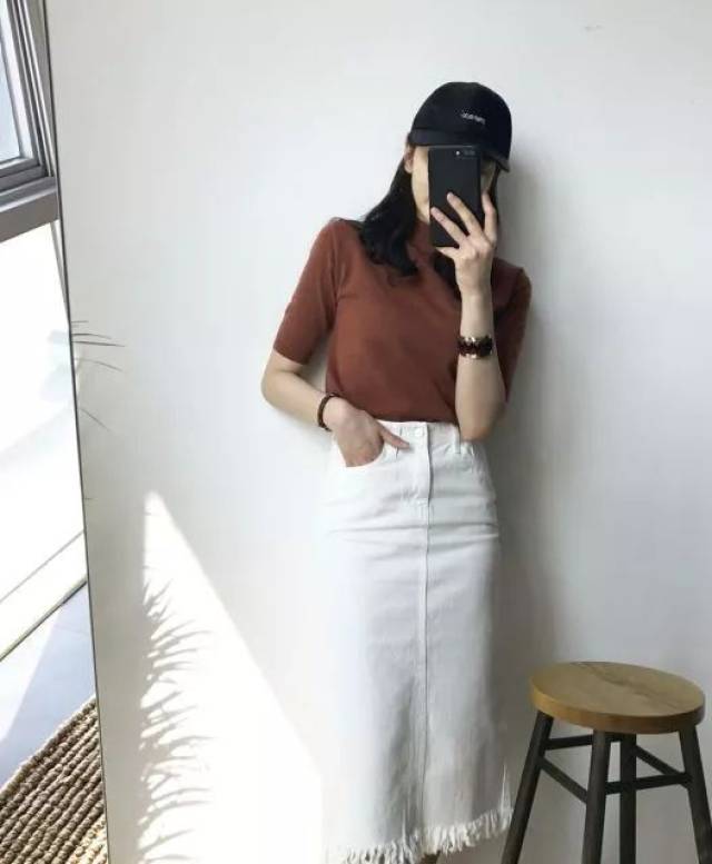 对着镜子,怎么拍出170的大长腿?
