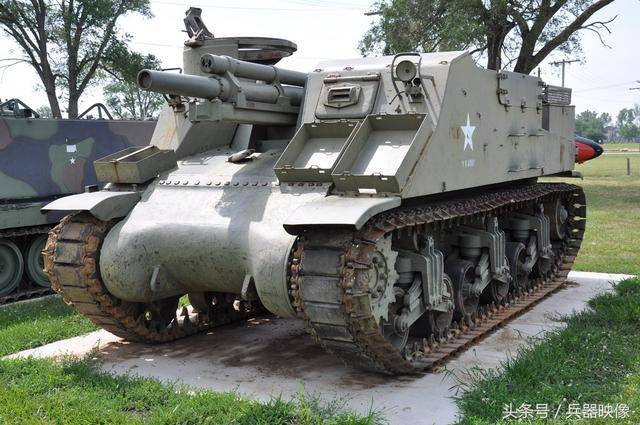 二战坦克 之 美国m7"牧师"自行火炮:战场上的布道者