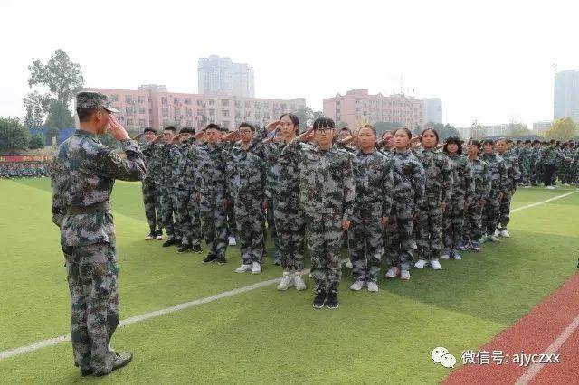 少年强 中国梦 | 记安居育才中学高2017级军训