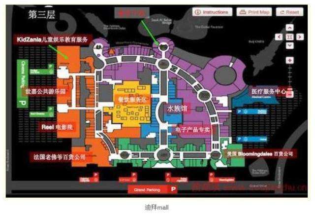 对于这种超大型平面的商业综合体,设计的要点在于:一是确保良好的秩序