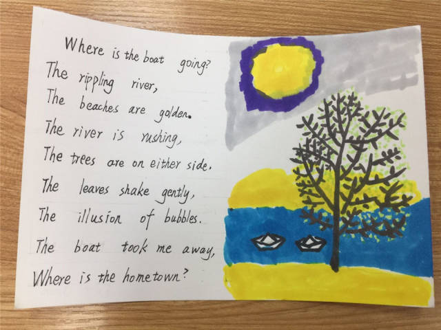 朗朗上口的英文诗歌能够帮助孩子们记忆,诵读,提升孩子们的英语学习