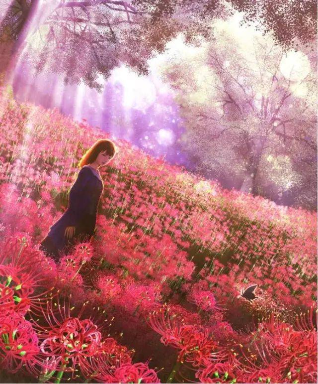 【动漫】第廿八期|治愈人心的景色.花田特辑动漫图片