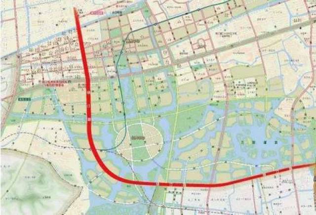 上和路(绿汀路—闲富北路)规划图/图片来源于网络