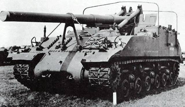 二战坦克 之 美国m40/m43自行火炮:装155毫米火炮的"远程汤姆"