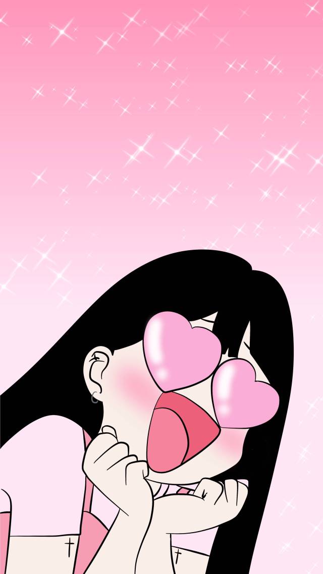 个性&萌系粉色少女心壁纸