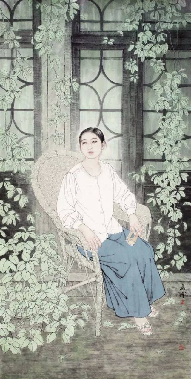 高博|在工笔画中注入写意精神(65幅)
