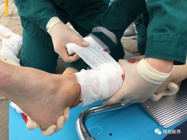 "交通事故"致10人"受伤 "120急救这样处置 北川医院接受采访