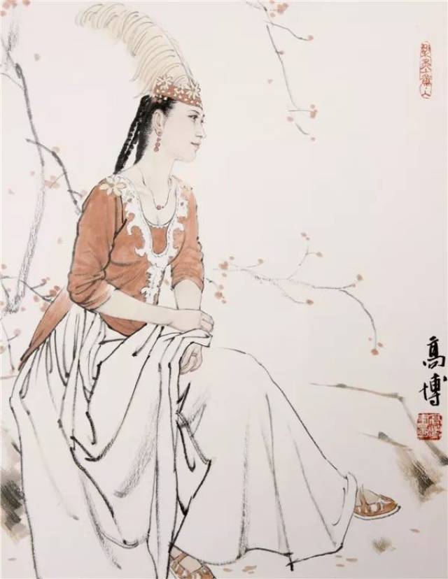 高博|在工笔画中注入写意精神(65幅)