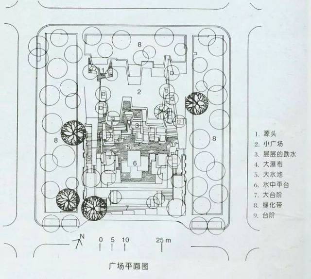 【deld分享】美国波特兰市伊拉·凯勒水景广场景观设计