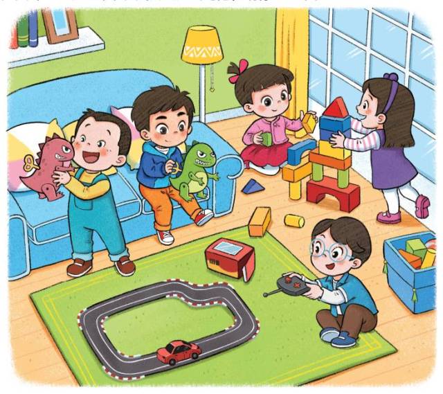 《我会装电池》 一起玩玩具吧!