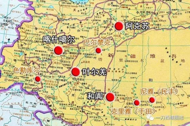 而巴尔楚克,就是今天喀什地区的巴楚县.