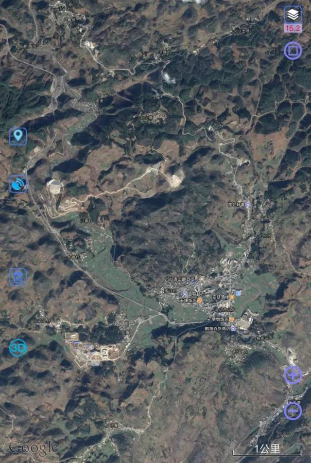 富源县各乡镇卫星地图,看看你家在哪里!