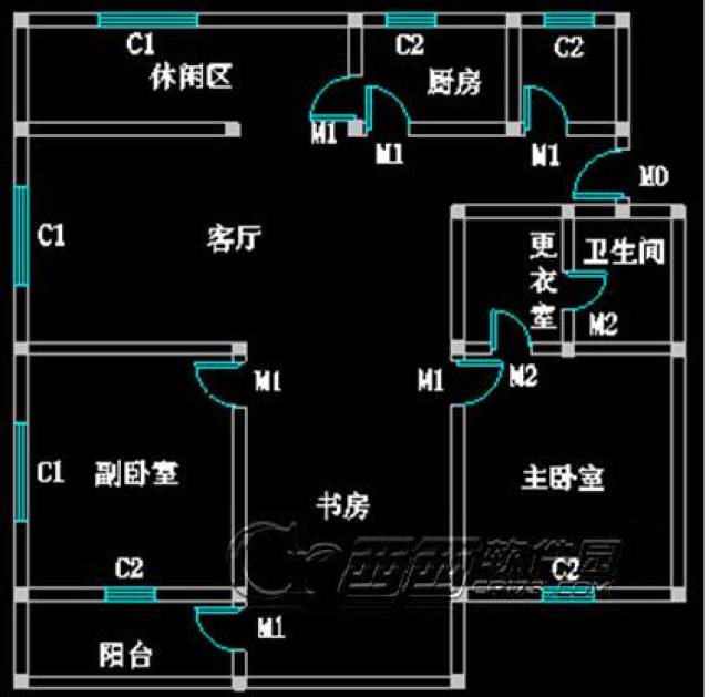 cad室内平面图绘制教程,只要五步便能完成