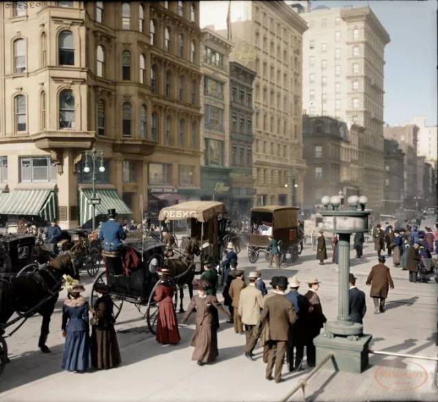 1905年的美国纽约