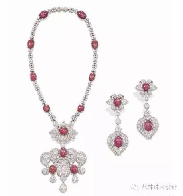 纯手绘珠宝设计稿大写的服