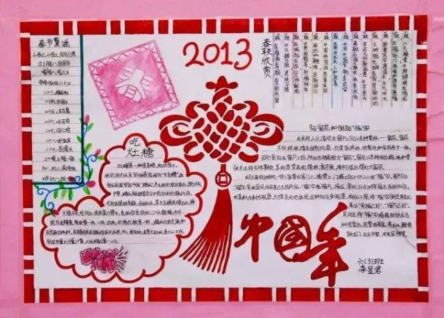 酒店春节板报设计