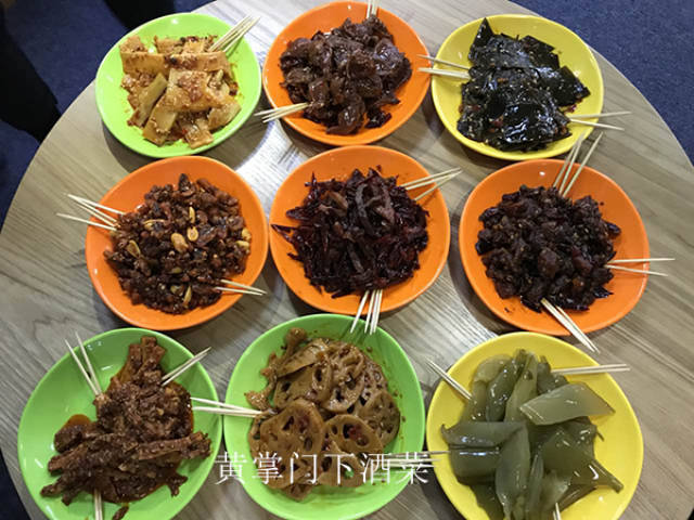 黄掌门下酒菜独霸ktv酒吧的小吃和零食市场