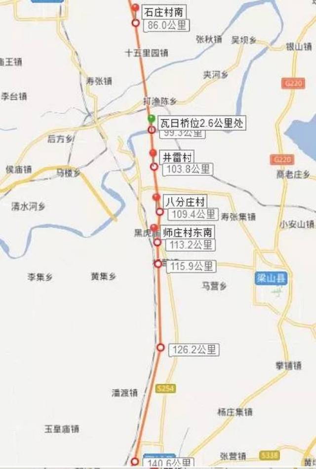 阳谷境内勘测点图片