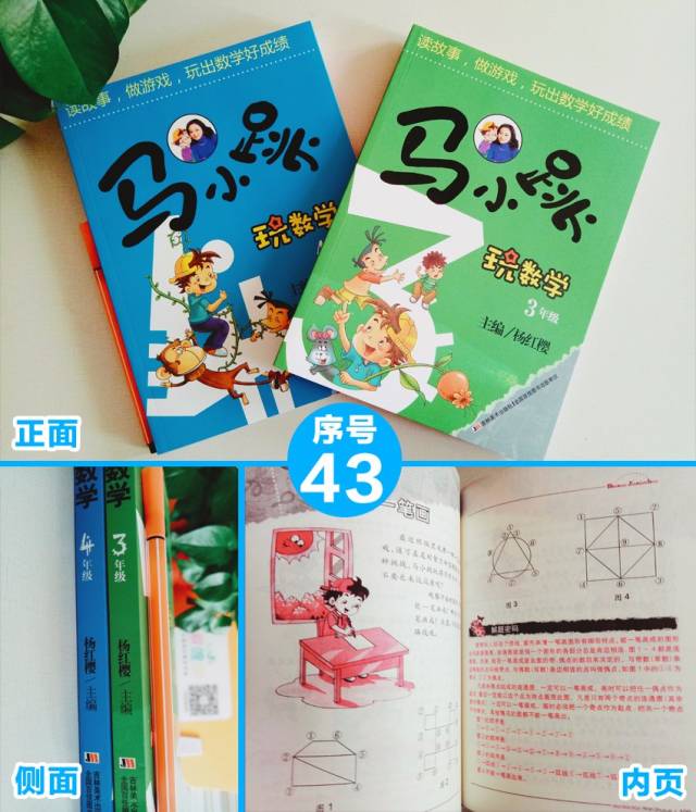 适合年龄:6-12岁 册数:2册/套 《马小跳玩数学一年级》 《马小跳玩