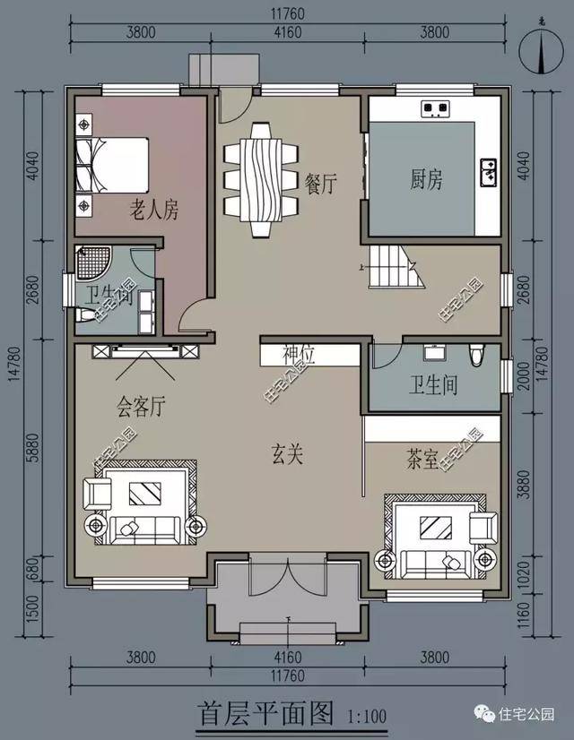 7x10米农村三层设计图,710三层自建房图,7米乘10米自建房图纸(第9页)_大山谷图库