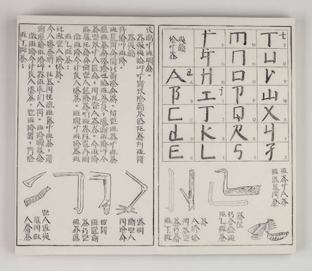 罗博艺术家丨不论读得懂或读不懂《徐冰的文字》将震撼你