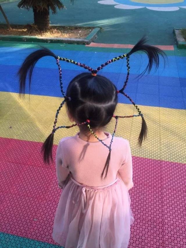 温州幼儿园老师给宝宝梳的这个发型,惊艳整个朋友圈!