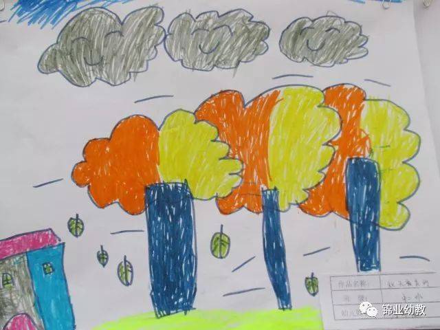 【幼儿活动】画笔下的秋天——中大班"秋天最美丽"主题绘画比赛