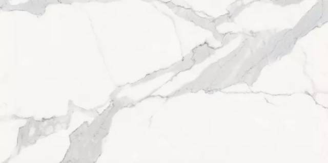 y1d6fa-01ea 鱼肚白(一石六面) 白色大理石中极具现代抽象风范的一款