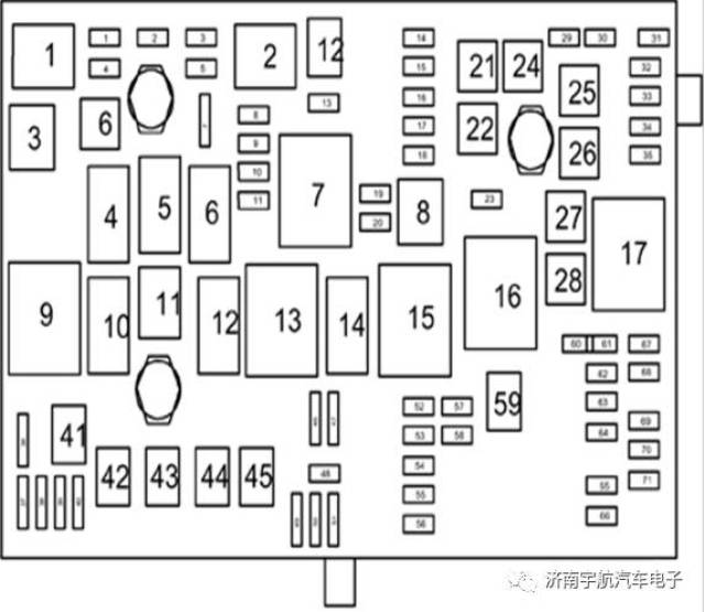 科鲁兹冷却风扇中速常转