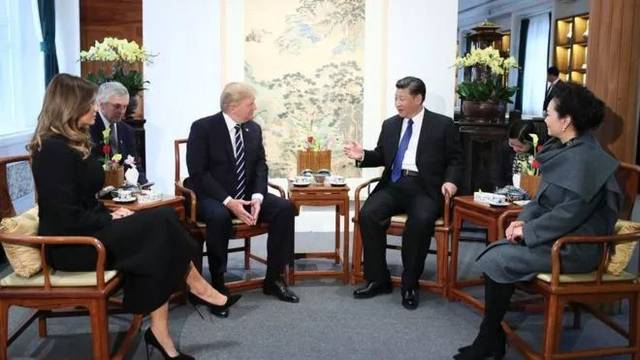 特朗普访华高规格接待:双方签90亿大单,访华团