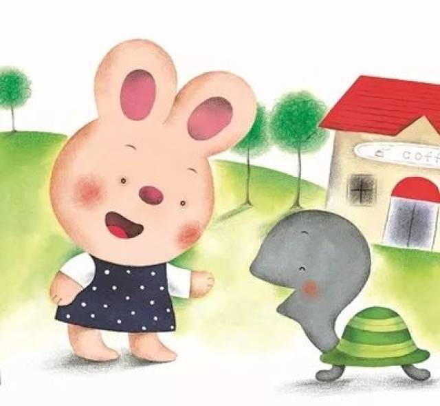 听故事-《龟兔赛跑》英文版