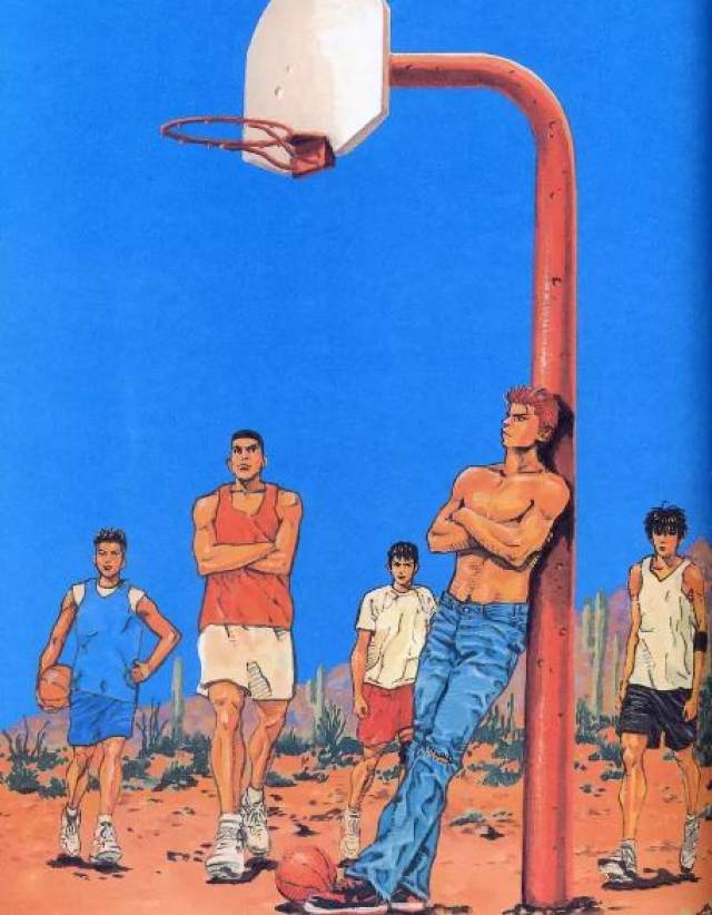 灌篮高手6张插画的背后故事,算得上是全国大赛