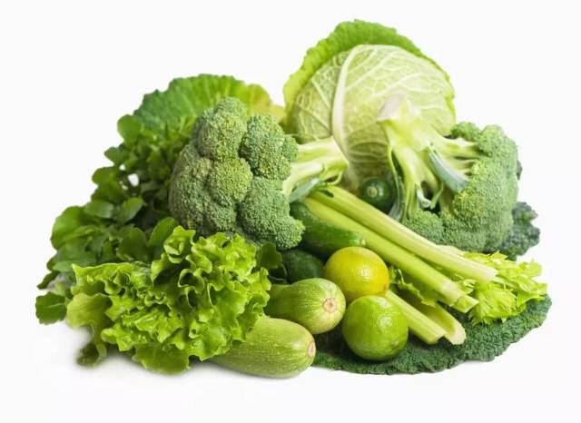 矿物质,膳食纤维,抗氧化成分,植物蛋白的绿叶蔬菜,如菠菜,小白菜,生菜