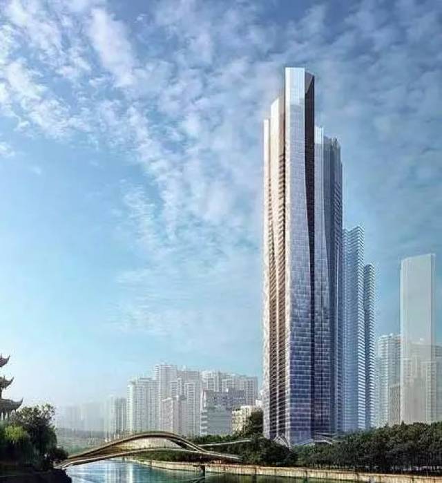 看看这个效果图 ▼ 除此以外,成都还有这些高楼 在建的成都蜀峰【468